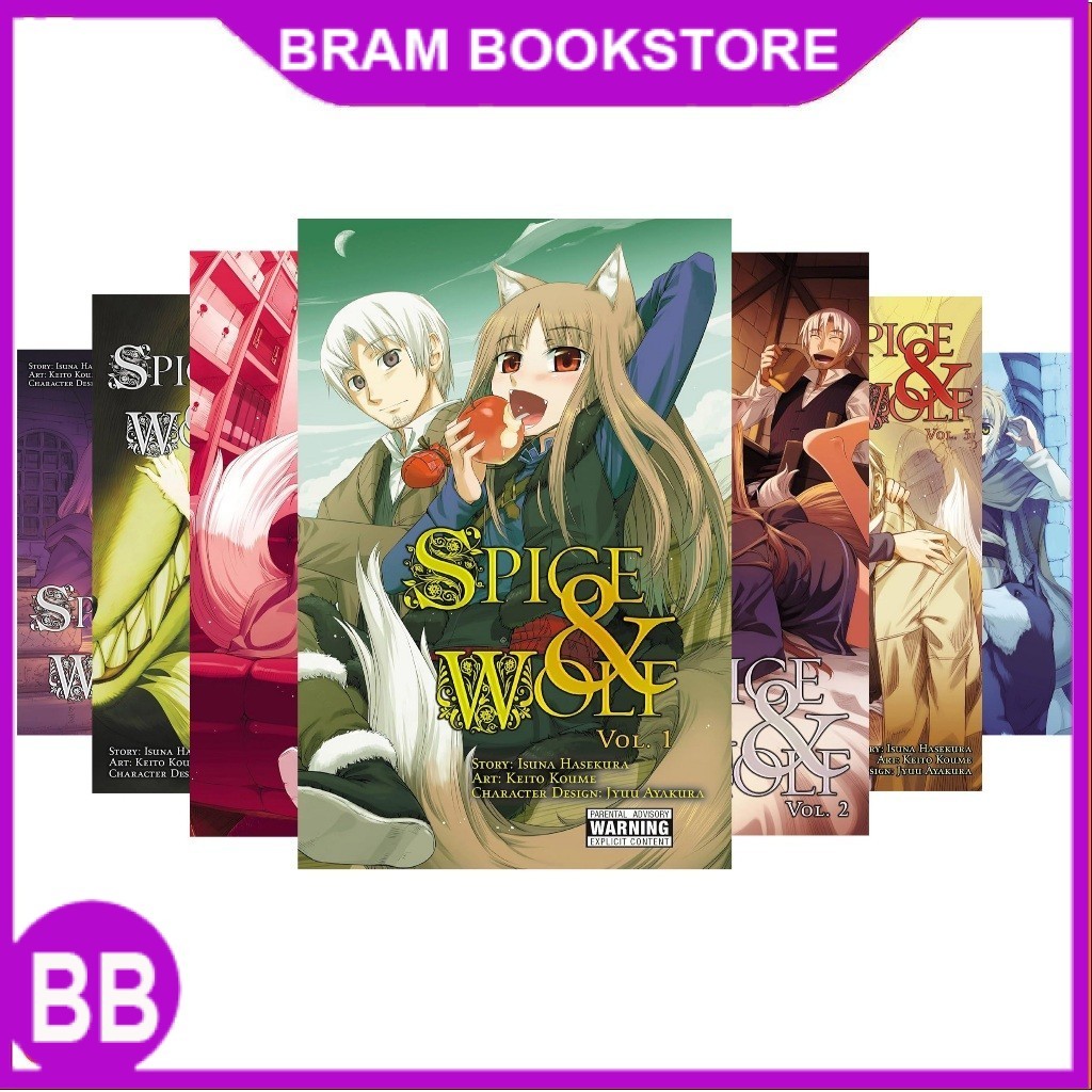 Manga Spice and Wolf (16 book series)