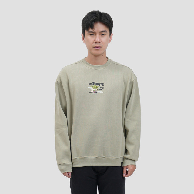 Star Wars Boxy Star Wars Doodle Sweater Pria 123847562
