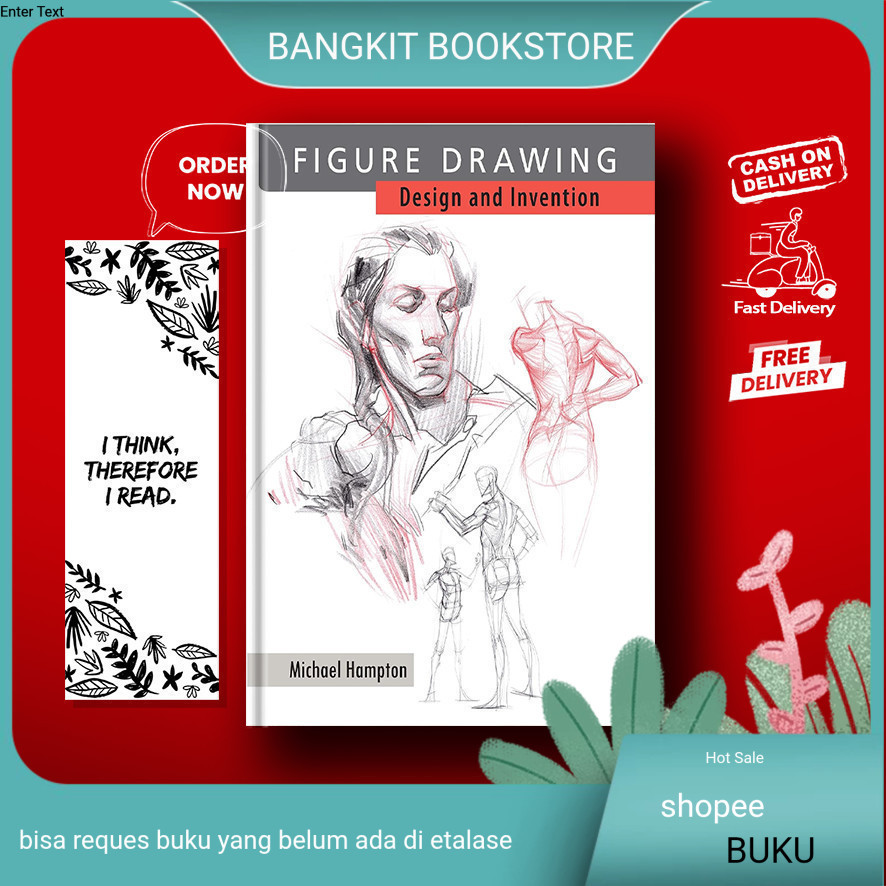 bukuFigure Drawing : Design and Invention by Michael Hampton (English)