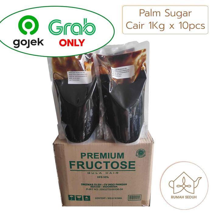 Sirup Gula Aren Jawa Karton 1Kg x 10pcs - Palm or Brown Sugar Syrup - Palm Sugar