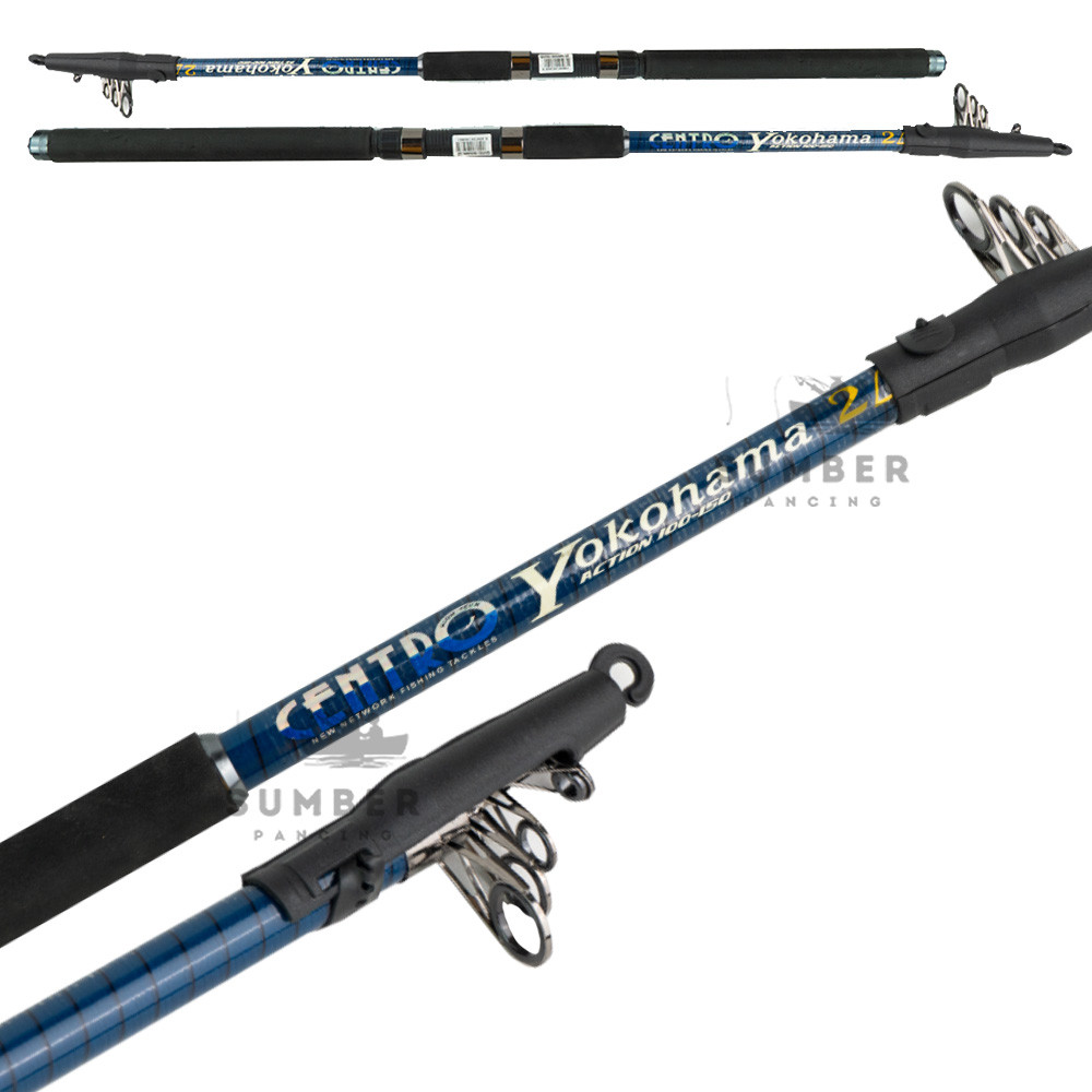 CENTRO Joran Pancing Antena YOKOHAMA Carbon | 240–360cm | Kuat & Ringan | 100–150LB