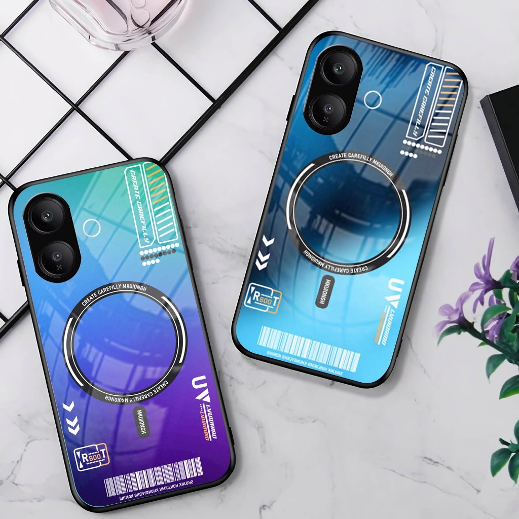 GK78 Case Handphone Vivo V60 Lite - Casing Handphone Vivo V60 Lite - Softcase Glass Vivo V60 Lite - 