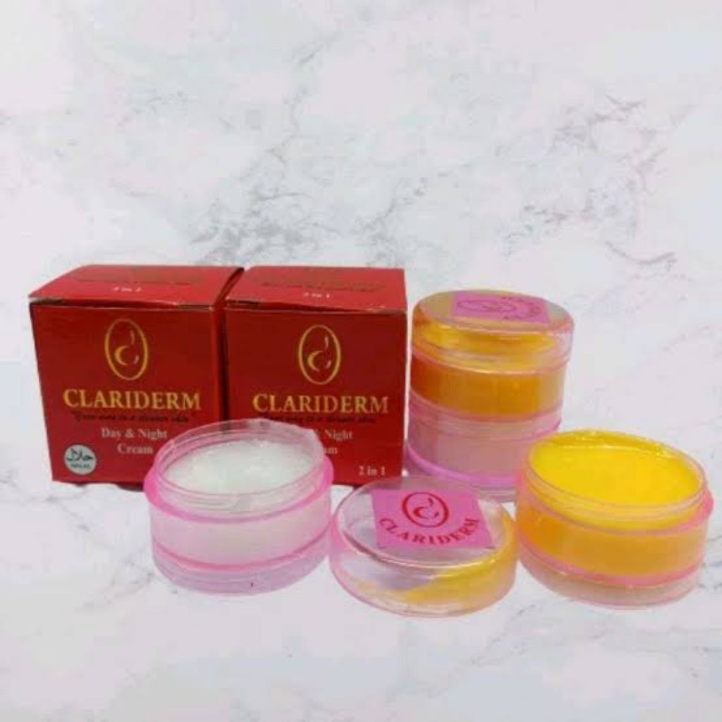 Krim Susun Clariderm Siang Dan Malam kw 1