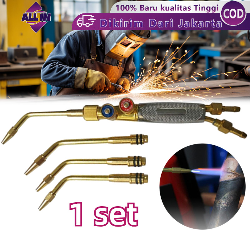 Alat Blender Las Karbit GLOORTH Welding Torch GASTORCH Las Oxygen LPG