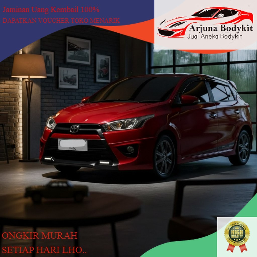 BEMPER/BUMPER YARIS BODYKIT ALL NEW YARIS TRD 2014-2017