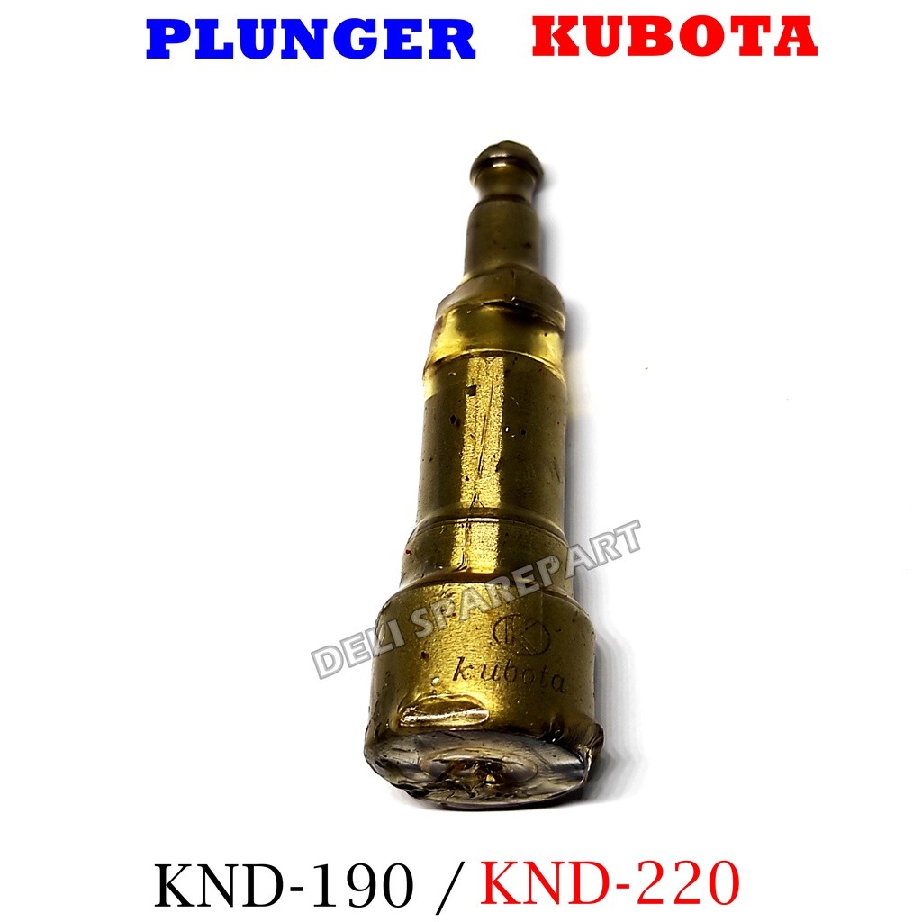 Knd190 knd220 plunger assy isi pompa minyak kubota knd190 knd220