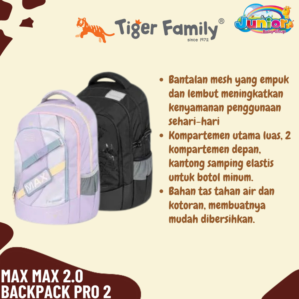 Tiger Family Max Max 2.0 Backpack Pro 2 - Tas Ransel