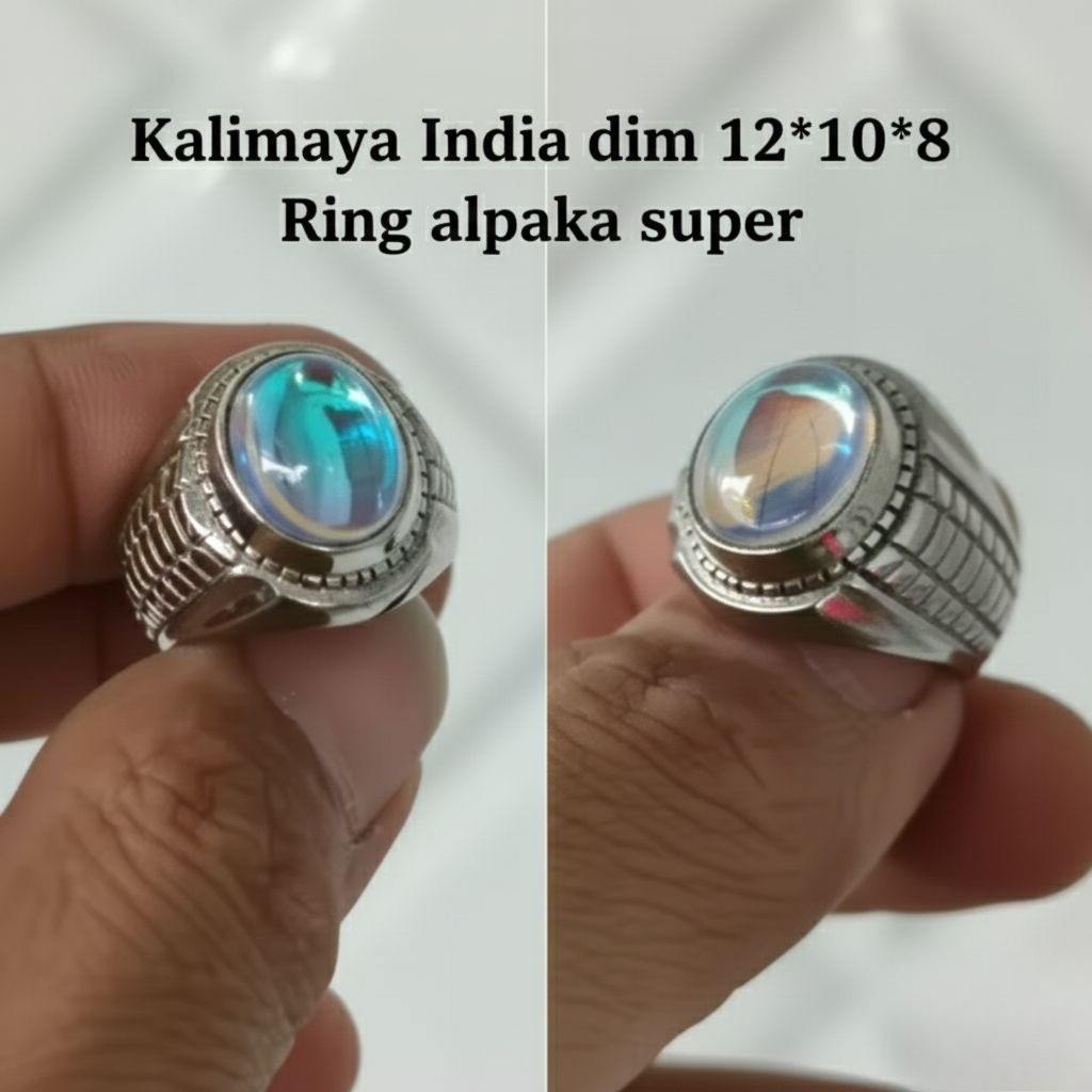 cincin batu kalimaya India super dim 12