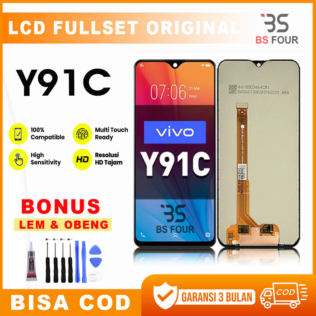 LCD VIVO Y91C Original Touchscreen Fullset ori COD