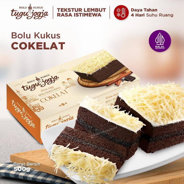 Bolu Kukus Tugu Jogja Rasa Cokelat - Reguler pack