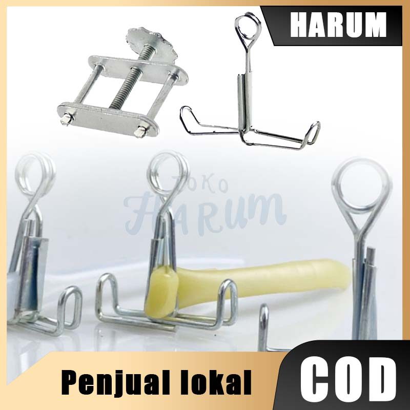 Hoffman Clamp 35mm Tubing Clamp Klem Selang Nickel Plated Brass Anti Karat Tahan Lama