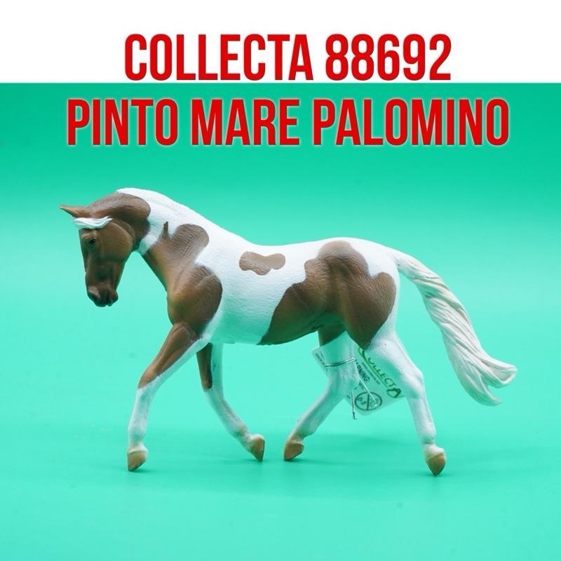 Collecta 88692 Pinto Mare Palomino Horse Kuda Betina Palomino Equus Caballus | Mainan Figure Binatan