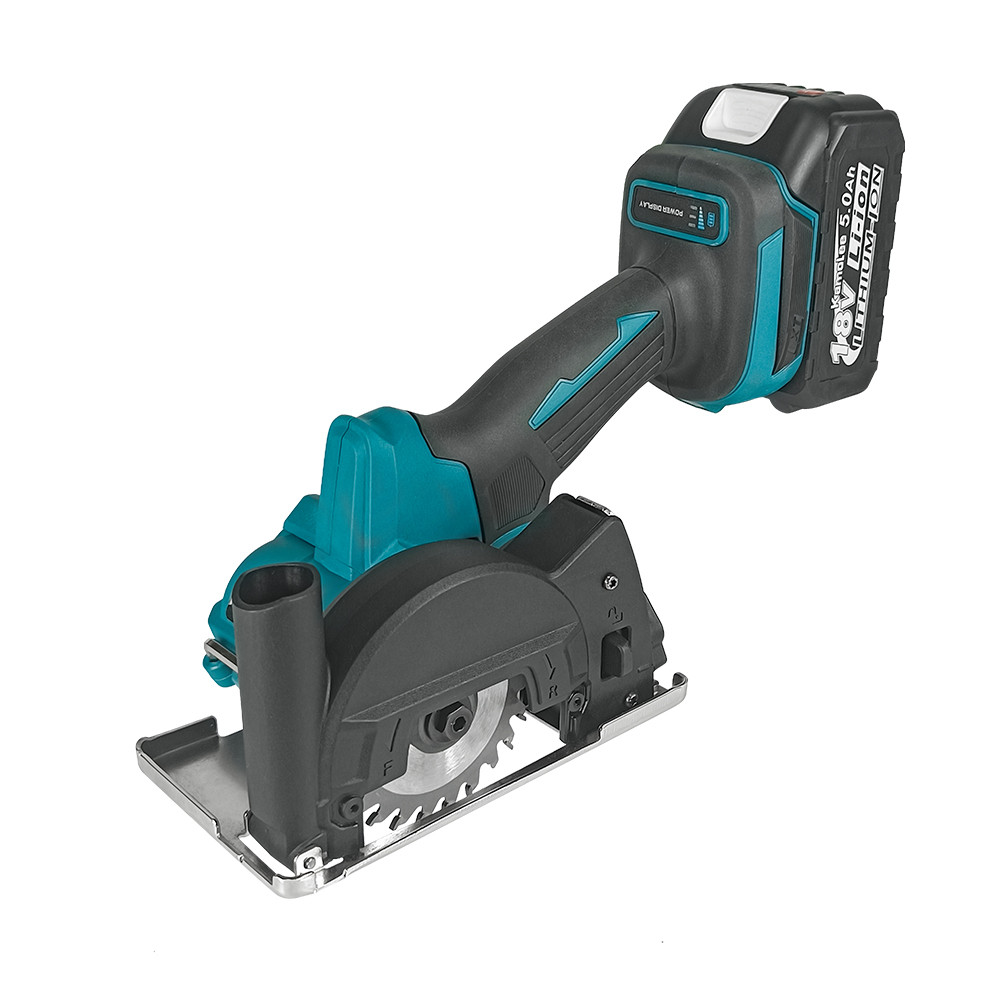 Kamolee 3Inch Brushless Electric Circular Saw Versatile Cutting Tool, Compatible with 18V Battery