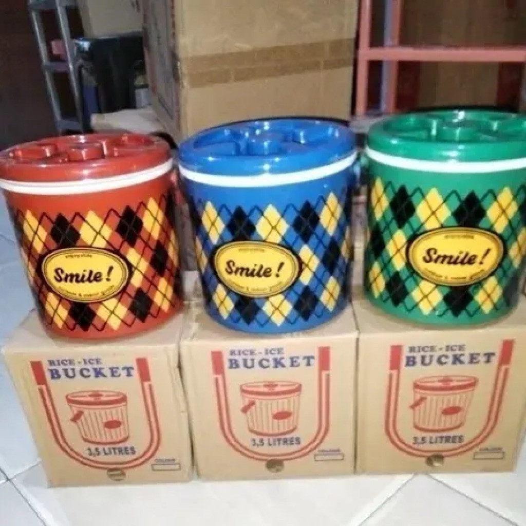 TERLARIS Diamond Rice ice Bucket / Termos es / Termos nasi 3,5 Liter Diamond