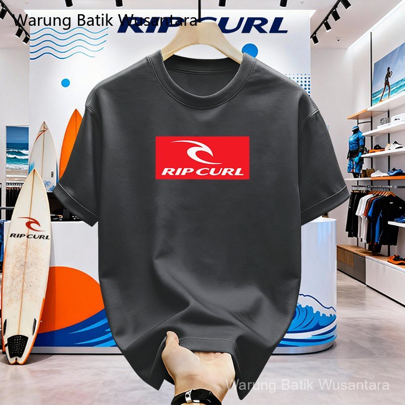 Baju Kaos [100% Original] Ripcurl Surf Tee – Kaos Surfing Pria/Wanita Streetwear Santai