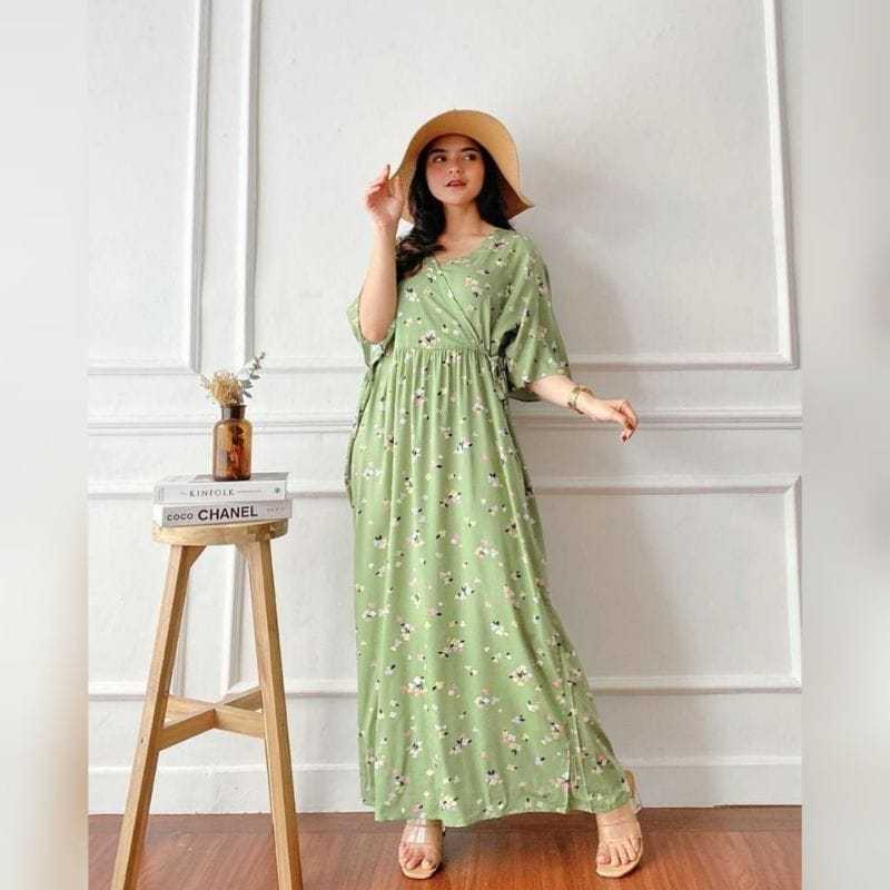 PROMOBAJU DASTER DRESS KIMONO PIYAMA KAREEN SERUT DADA TIDUR REMAJA WANITA TALI SAMPING KANAN KIRI B