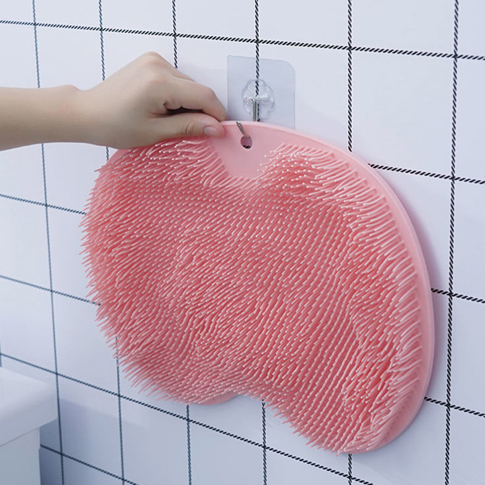 1PC Lazy Back Scrub Artifact Back Scrub Foot Scrub Back Pad Bath Brush Scrub Shower Brush Body Wash 
