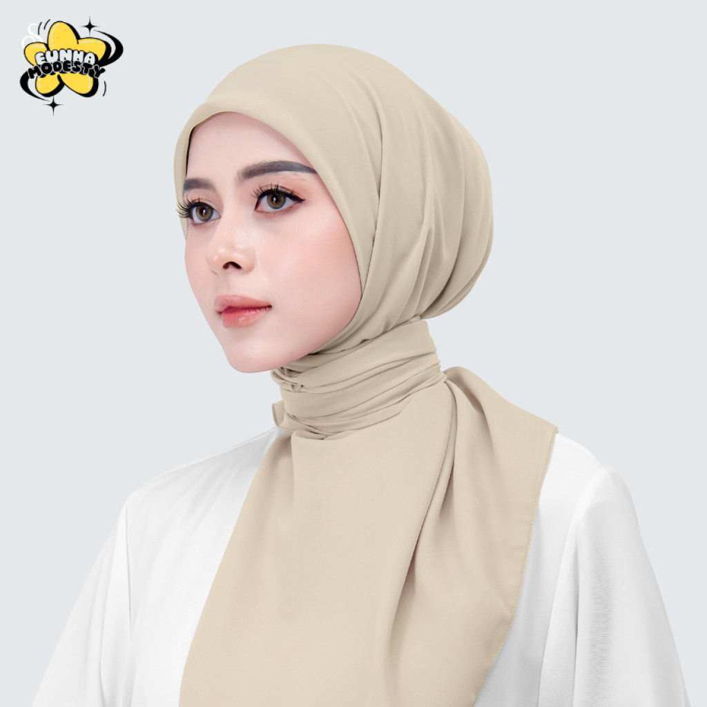 Kerudung Hijab Segiempat Bella Square Premium Best Quality Size 110x110/Hijab Segiempat Bella Square