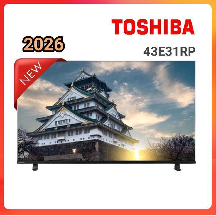 TOSHIBA 43E31RP FHD Smart TV - Regza AI Sound Netflix Disney+ Youtube Dolby Audio Screen Sharing HDM