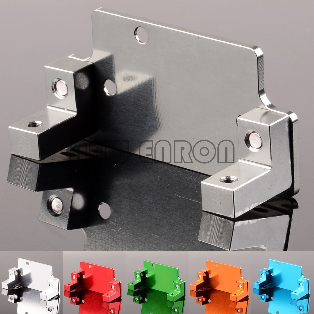 #180010 Alloy Servo Plate With Servo Mount 18010 Upgrade Parts For RC Crawler Car 1/10 Racing Pangol
