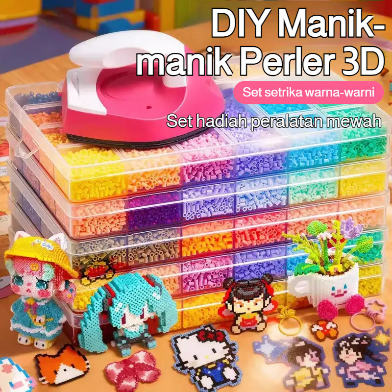 Setrika Termasuk Alat Lengkap Untuk Kerajinan Manik-Manik Manik-Manik/Setrika/Alat/Kerajinan