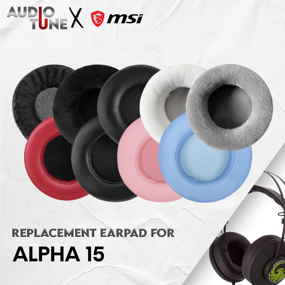 Earpad Earcup Earcushion MSI Alpha 15 Alpha15 Alpha-15 Busa Bantalan Foam Pads