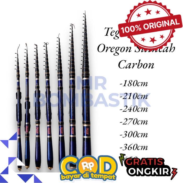 Joran Tegek Carbon Oregon Silincah Kolong AP - 450 -bomb