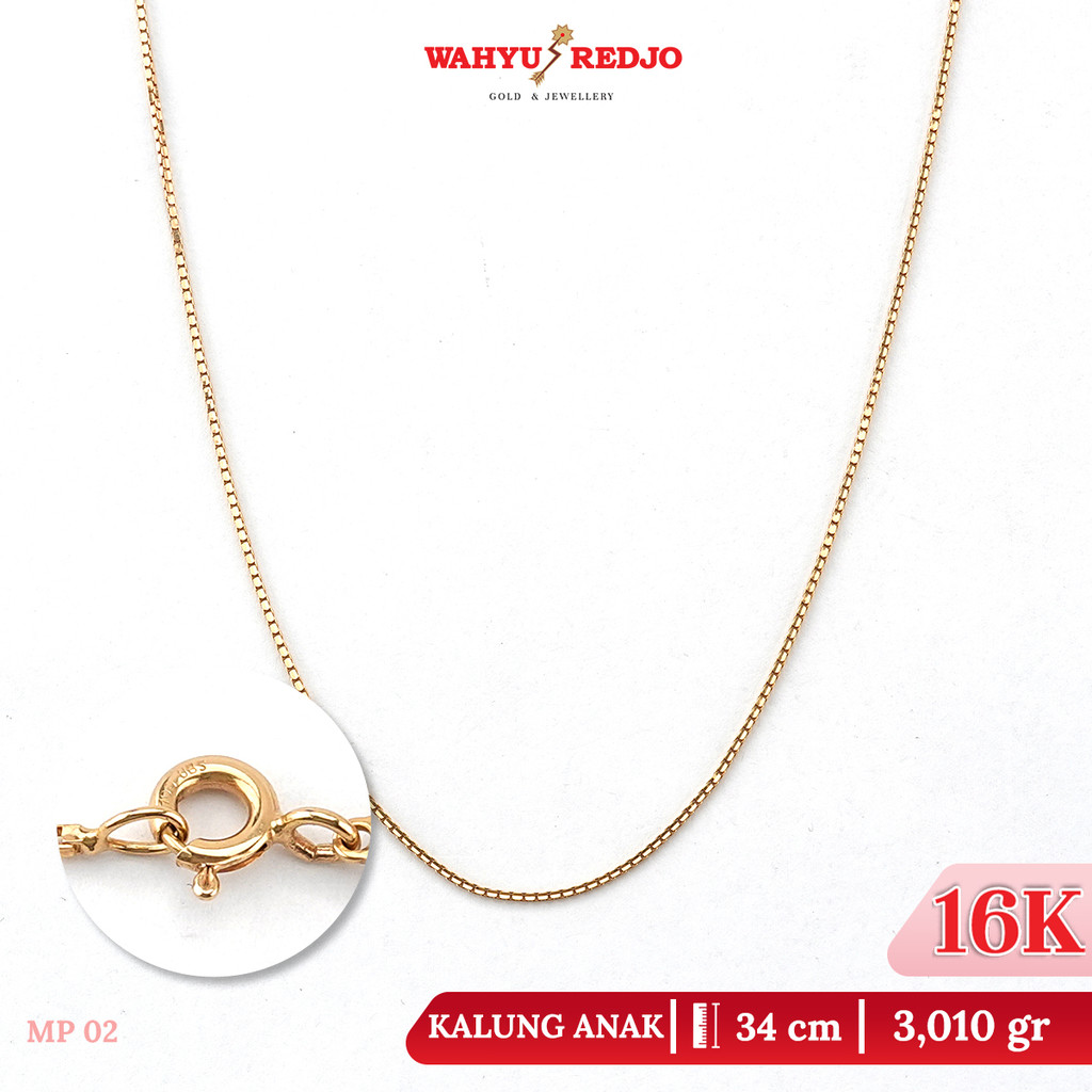 Kalung Anak Itali Emas Kadar 16K Wahyu Redjo KL-16K-31343826