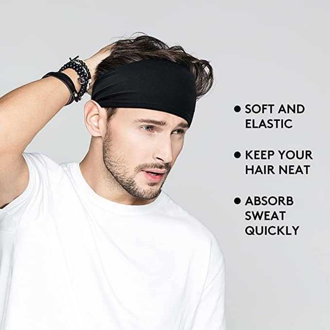 HappySport Bandana Olahraga Korea Style Headband Elastic Premium
