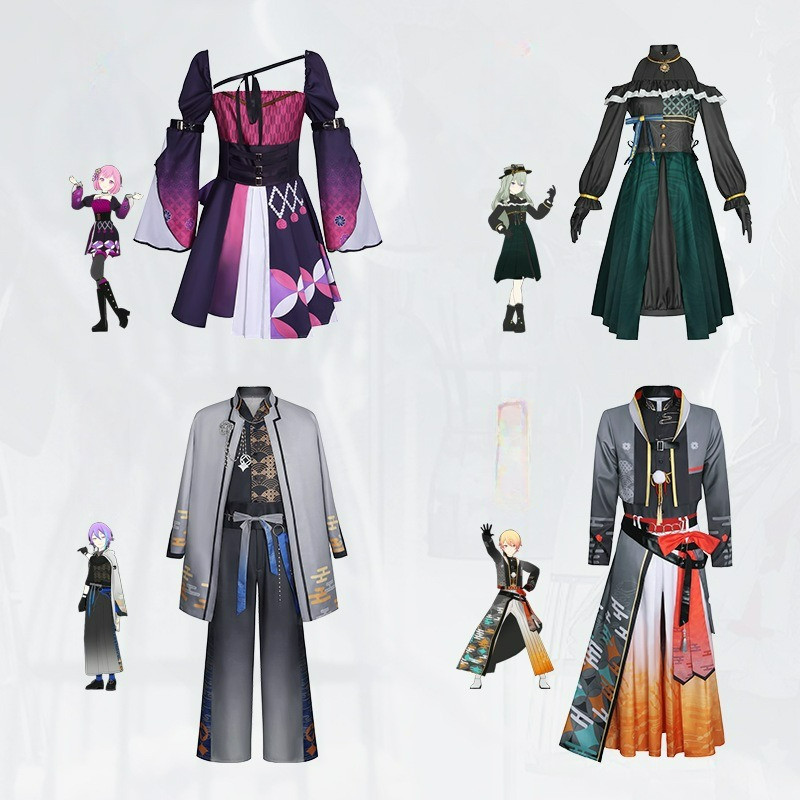 Project Sekai cosplay Tenma Tsukasa*Kusanagi Nene*Ootori Emu*Meguru Kiraku cosplay costume