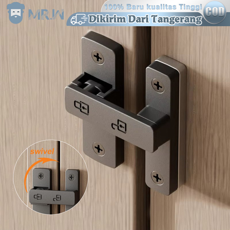 Grendel Kait Pintu Glow In The Dark Latch Buckle Bolt Steel Untuk Pintu Kamar Mandi Kamar Tidur Dan 