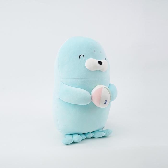 OHSOME - Ruani Boneka Hewan Anjing Laut - Cute Plush Doll Standing Seal Bahan Lembut Halus Kuat - St