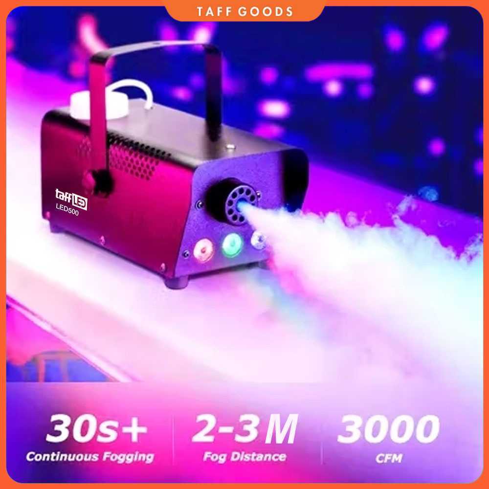 TaffLED Sistem Fogger Panggung Stage Machine Ejector with RGB LED - KY-LED500