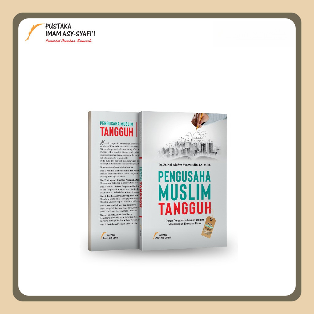 Pustaka Imam Syafii - Pengusaha Muslim Tangguh - Original