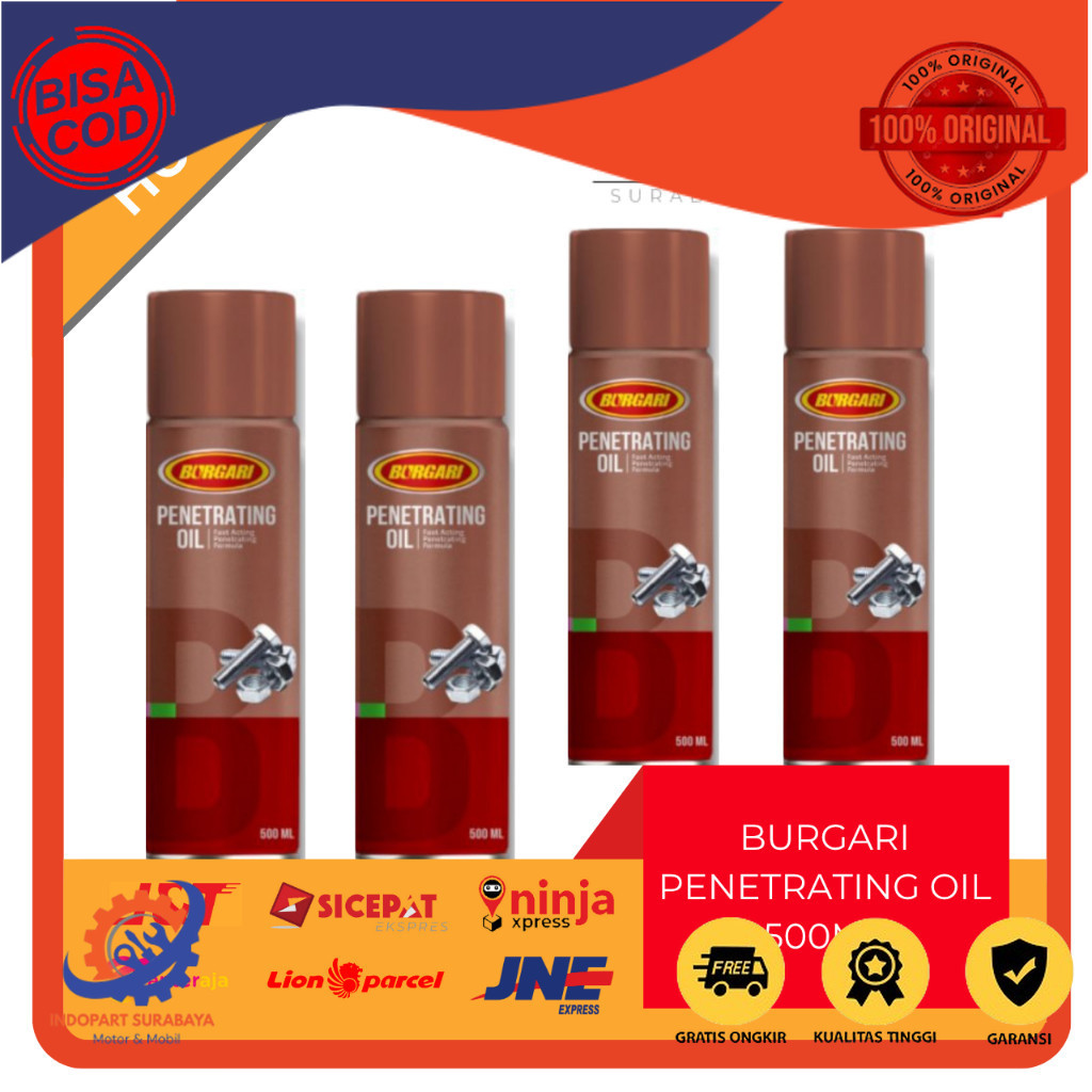 BURGARI - burgari penetrating oil 500ml (harga/pcs)
