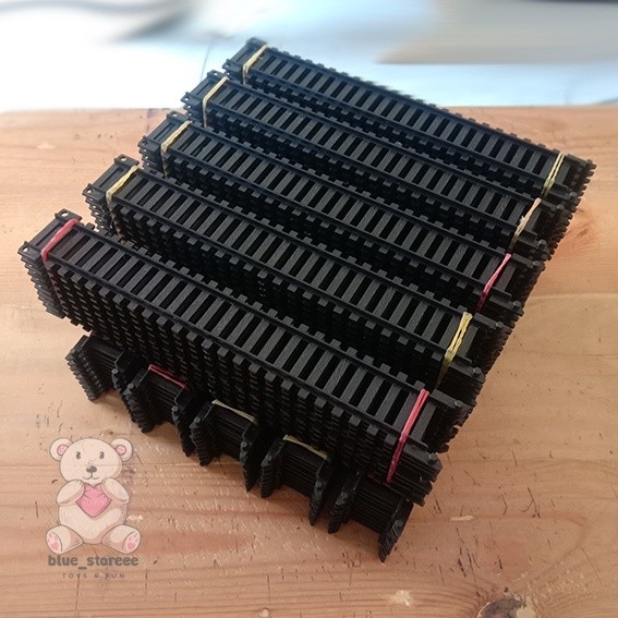 Rel Kereta Api Railking - Lurus 10 pcs