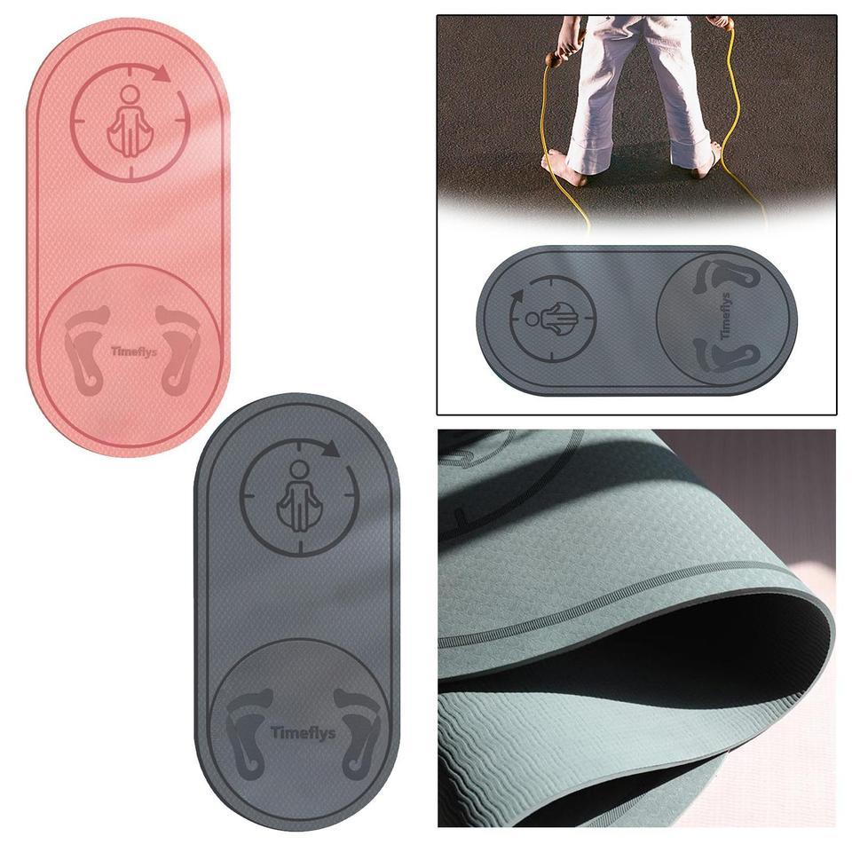 Jump Rope Mat Shock Absorption High Density Skipping Mat Jump Rope Pad Fitness Mat for Training Work