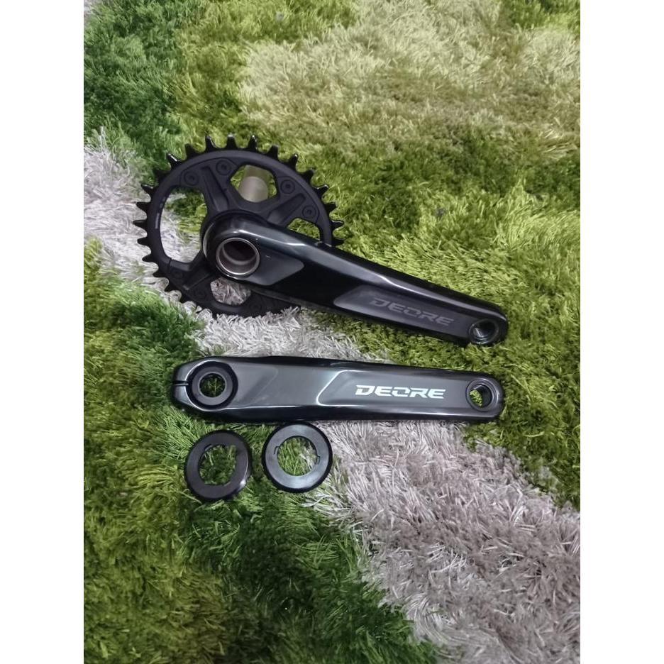 CRANK DEORE M6100 32T SINGLE SPEED HT2