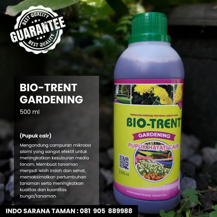 PUPUK ORGANIK HAYATI CAIR BIOTRENT GARDENING  500ml Pupuk Tanaman