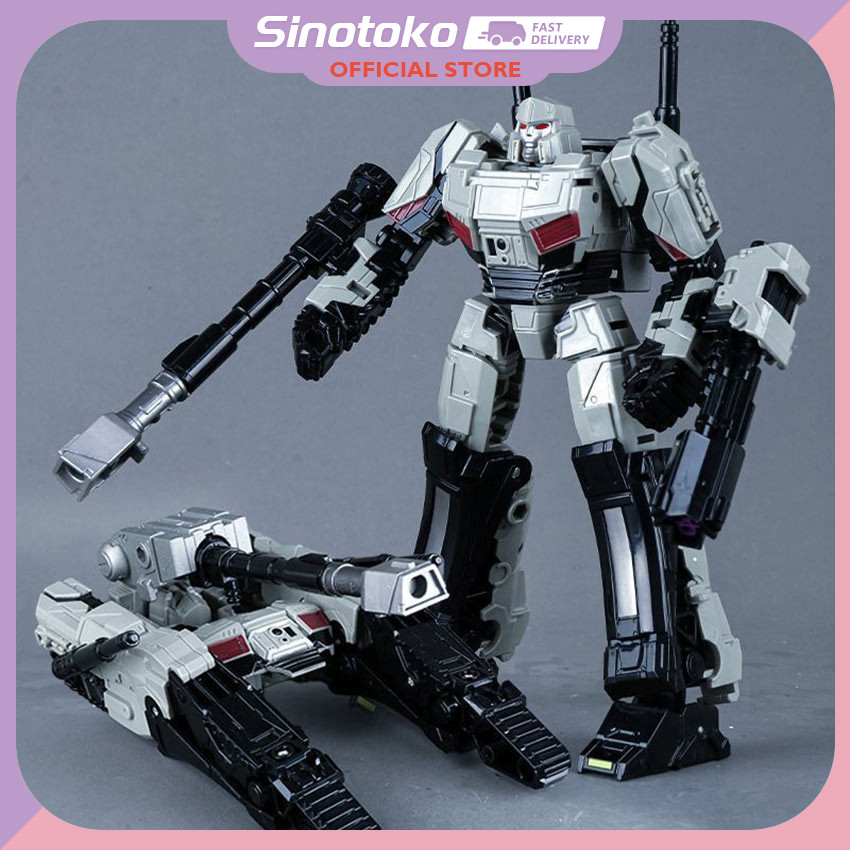 Mainan Robot Megatron dengan Senjata Lengkap – Meriam Laser Ganda & Panjang Kombinasi Fleksibel