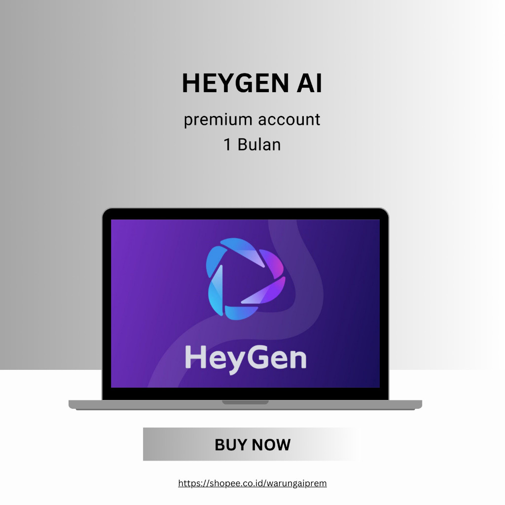 Heygen AI Unlimited | 1 Bulan | Full Garansi | Support Full 24 jam