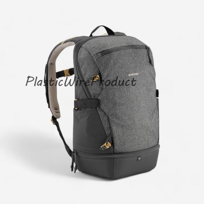 8844400 NH500 - Abu-abu Tas Ransel Arpenaz NH500 Dengan Kompartemen Es
