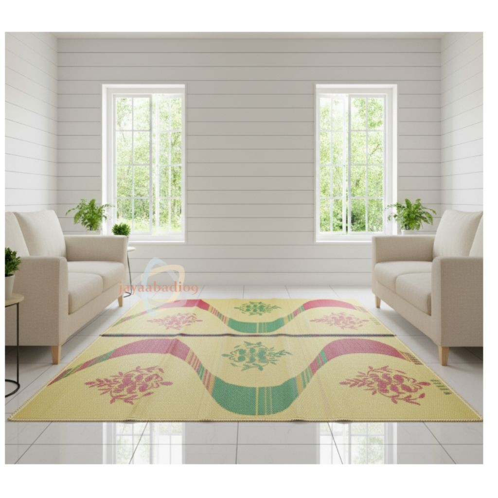 DIMSTORE Tikar Plastik Jumbo Singa Laut 2x3 Meter Asli | Karpet Lesehan Lipat Dua Kuat Tebal Serbagu