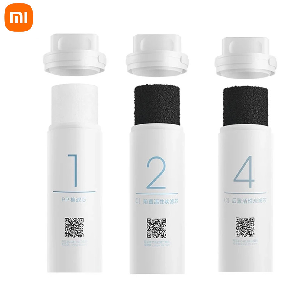 Original XIAOMI Mijia Original Mi Water Purifier Filter Replacement PP Cotton Activated Carbon Drink