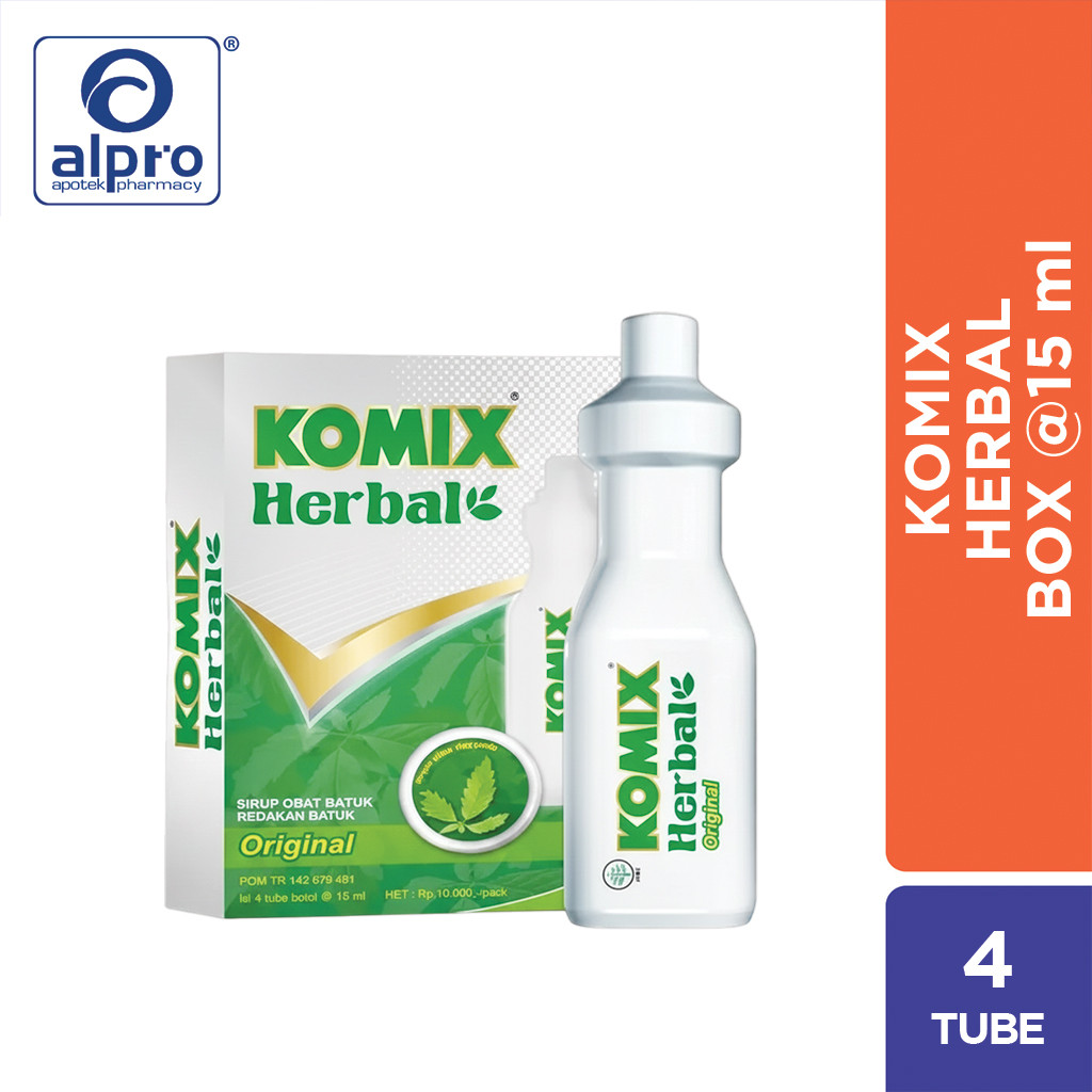 Komix Herbal 15 mL x 4 Tube