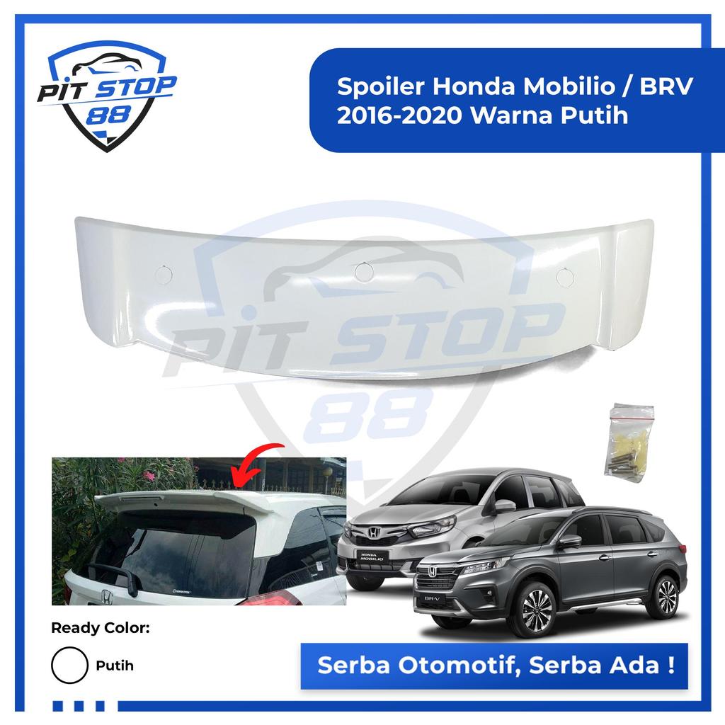 Spoiler Honda Mobilio / BRV 2016-2020 Warna Putih