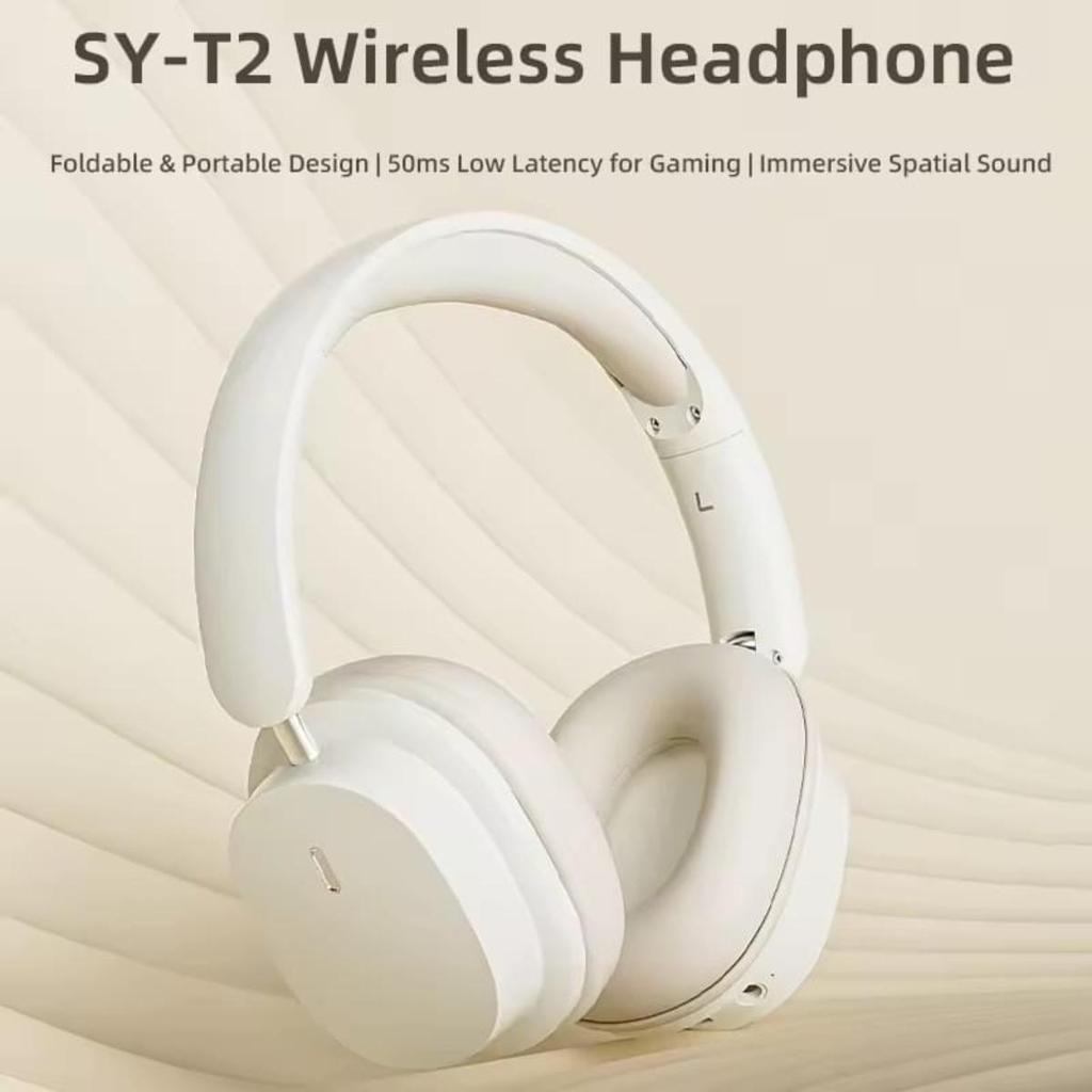 SY-T2 Bluetooth Headphone Headset High Quality Noise Reduction Wireless Microphone Earphone Gamer Pl