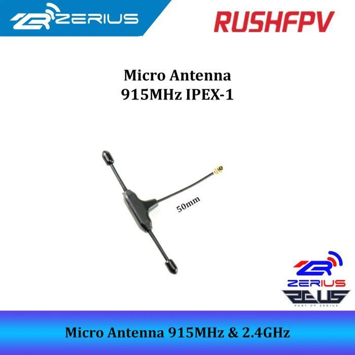 RushFPV Micro Antenna 915MHz & 2.4GHz IPEX1 IPEX4 ELRS TBS Antenna - 915MHz IPEX-1