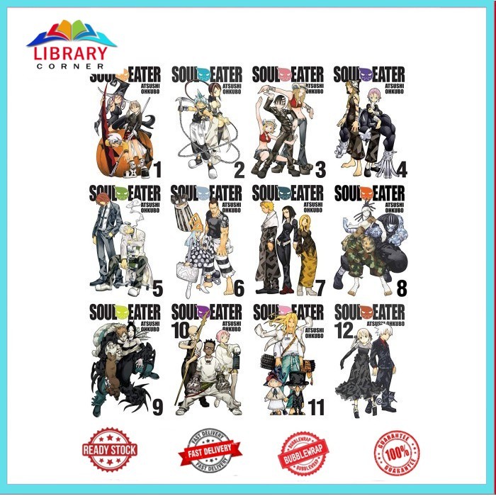 Manga Soul Eater by Atsushi Ohkubo (25 book series)