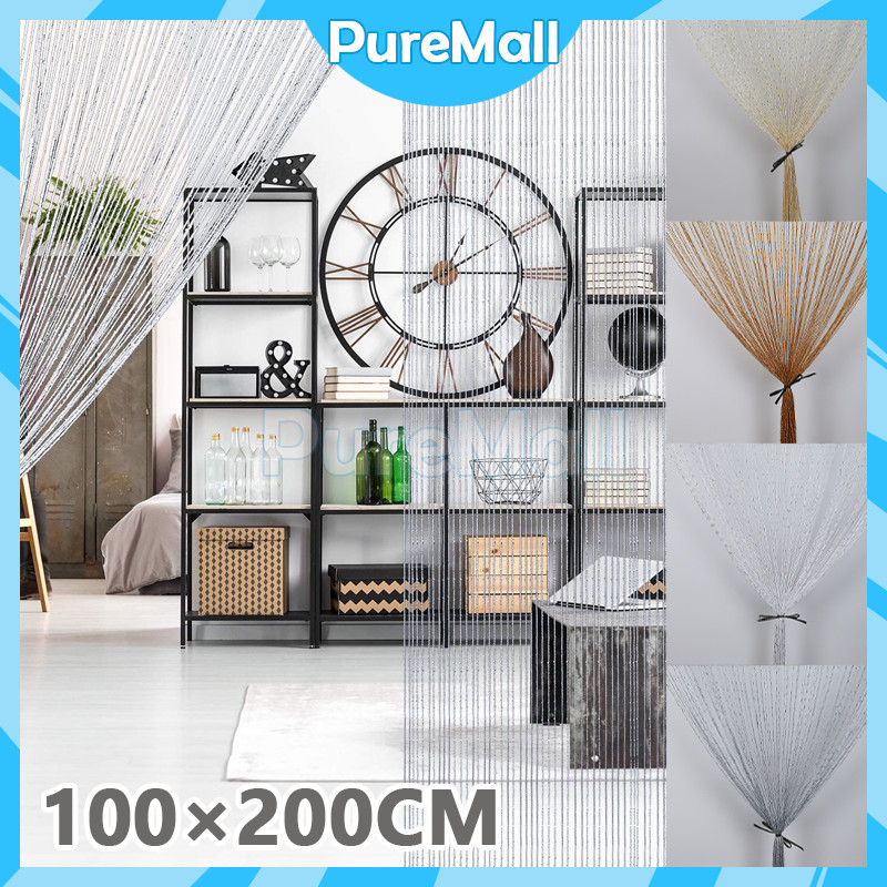 Tirai Benang Gliter 1x2m / Dekorasi Pelaminan / Bling Bling Rumbai Hiasan Gorden